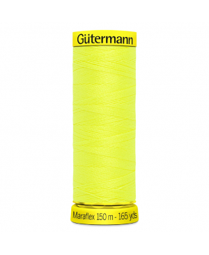Elastická nit Gütermann Maraflex 150 m 3835 neonová žlutá