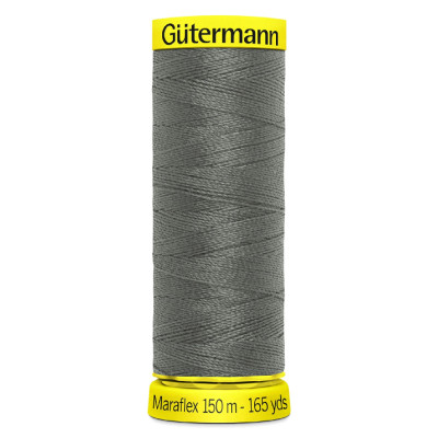 Elastická nit Gütermann Maraflex 150 m 701 šedá