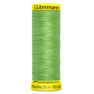 Elastická nit Gütermann Maraflex 150 m 154 světle zelená