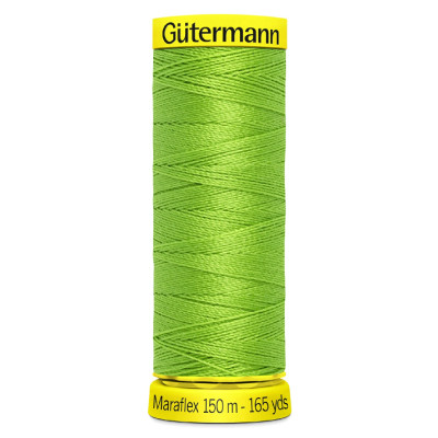 Elastická nit Gütermann Maraflex 150 m 336 světle zelená