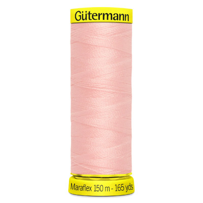 Elastická nit Gütermann Maraflex 150 m 659 růžová