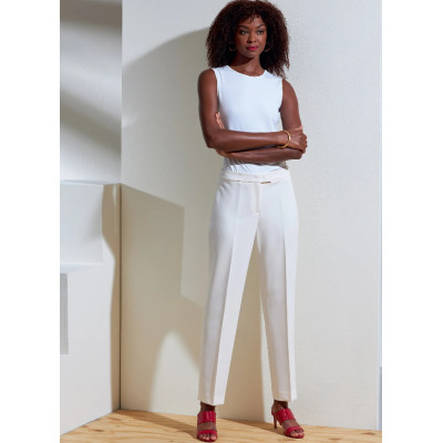 Střih Vogue 1867 sako, cigaretové kalhoty, Anne Klein