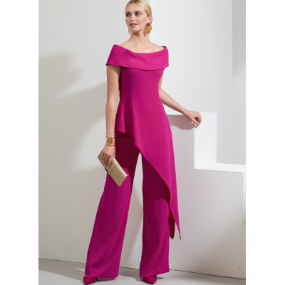 Střih Vogue 1869 asymetrický top a kalhoty, Tom and Linda Platt