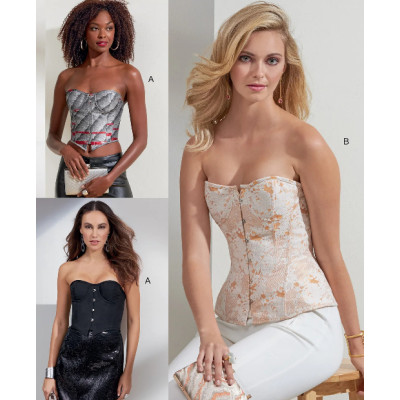 Střih Vogue 1876 korzet (2 varinaty)