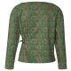 Střih Burda 5940, návod k šití: tričko se zavazováním na boku, mikina, svetr