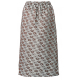 Střih Burda 5944, návod k šití: rovná sukně s kapsami a gumou v pase