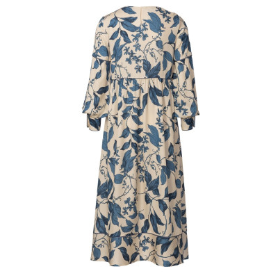 Střih Burda 5948, návod k šití: empírové šaty, midi šaty