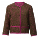 Střih Burda 5951, návod k šití: lehký kabát, semišový kabát, krátké sako
