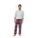 Střih Burda 5956, návod k šití: klasické dámské a pánské pyžamo, saténové pyžamo, flanelové pyžamo