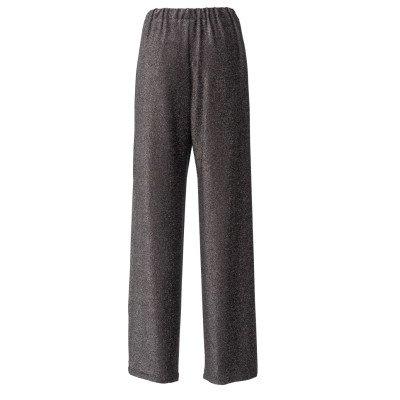 Střih Burda 5960, návod k šití: široké kalhoty s gumou v pase