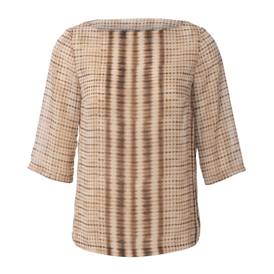 Střih Burda 5961, návod k šití: halenka, tričko s lodičkovým výstřihem