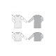 Střih Burda 5967, návod k šití: volné tričkové šaty, tričko s dlouhým rukávem