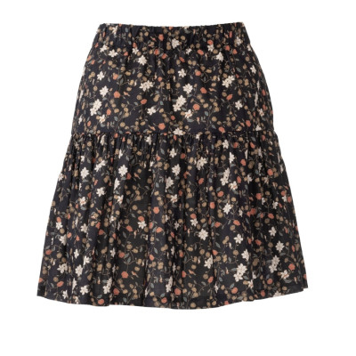 Střih Burda 5978, návod k šití: řasená sukně s gumou v pase, dlouhá sukně