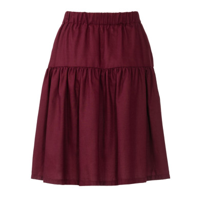 Střih Burda 5978, návod k šití: řasená sukně s gumou v pase, dlouhá sukně