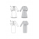 Střih Burda 5983, návod k šití: romantické šaty s krajkou, pouzdrové šaty