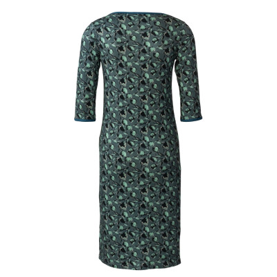 Střih Burda 5985, návod k šití: tričkové šaty, tričko s lodičkovým výstřihem