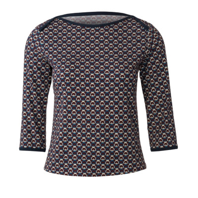 Střih Burda 5985, návod k šití: tričkové šaty, tričko s lodičkovým výstřihem