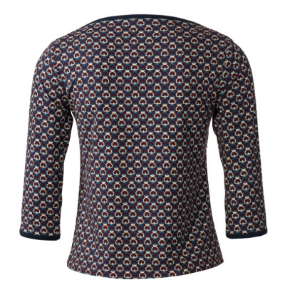 Střih Burda 5985, návod k šití: tričkové šaty, tričko s lodičkovým výstřihem