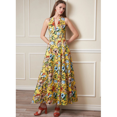 Střih Vogue 1882 empírové šaty