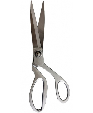 Celokovové krejčovské nůžky stříbrné "Metallic Line" Kleiber