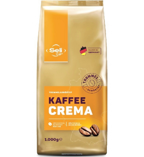 Zrnková káva - CREMA- Seli Kaffee