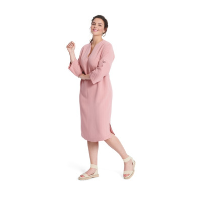 Střih Burda 5934, návod k šití: rovné empírové šaty, tunika