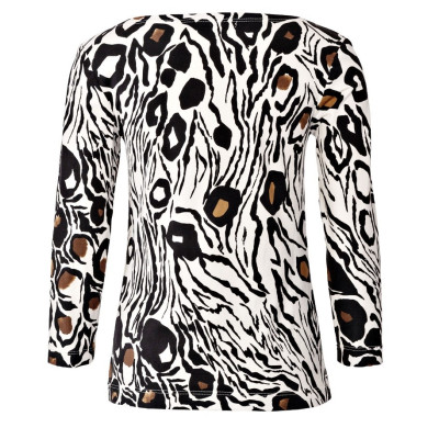 Střih Burda 5926, návod k šití: tričko s vodou