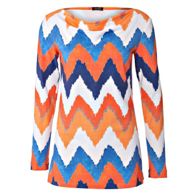 Střih Burda 5926, návod k šití: tričko s vodou