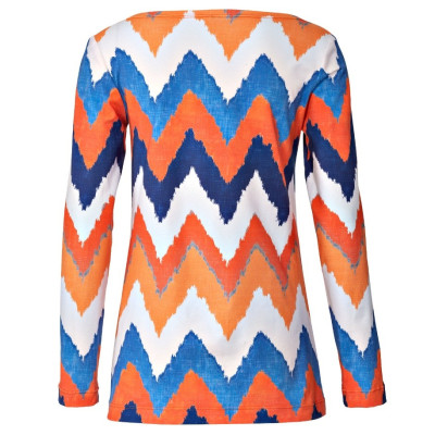 Střih Burda 5926, návod k šití: tričko s vodou