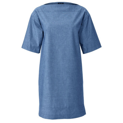 Střih Burda 5925, návod k šití: rovné šaty s lodičkovým výstřihem