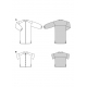 Střih Burda 5918, návod k šití: volné košilové šaty, košile
