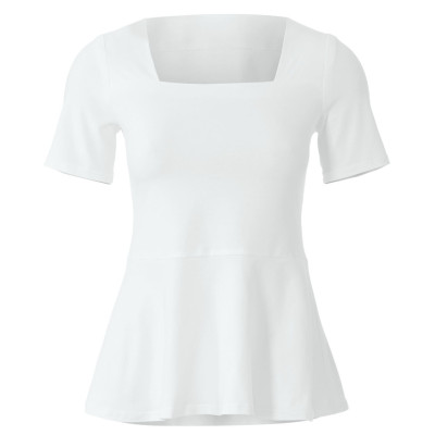 Střih Burda 5908, návod k šití: tričko peplum