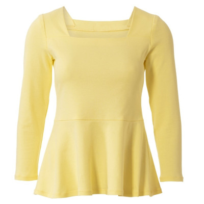 Střih Burda 5908, návod k šití: tričko peplum