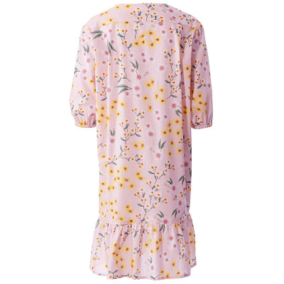 Střih Burda 5907, návod k šití: volné rovné šaty