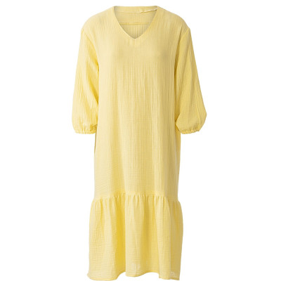 Střih Burda 5907, návod k šití: volné rovné šaty