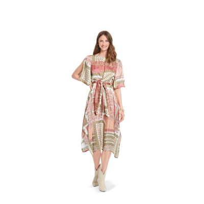 Střih Burda 5903, návod k šití: šaty s rozšířenou sukní