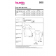 Střih Burda 5903, návod k šití: šaty s rozšířenou sukní