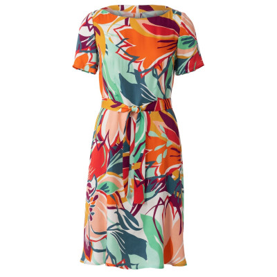 Střih Burda 5903, návod k šití: šaty s rozšířenou sukní