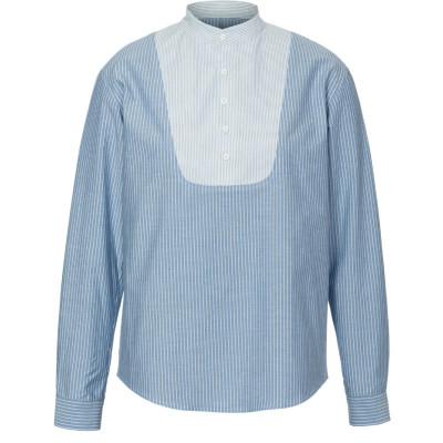 Střih Burda 5895, návod k šití: pánská košile, polokošile