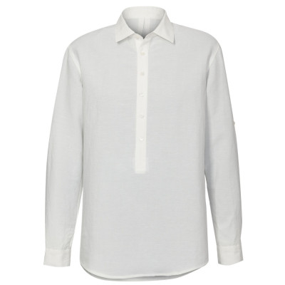 Střih Burda 5895, návod k šití: pánská košile, polokošile