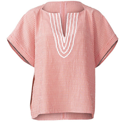 Střih Burda 5894, návod k šití: volné šaty, kaftan, tunika