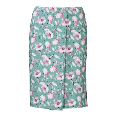 Střih Burda 5888, návod k šití: zavinovací sukně s gumou v pase