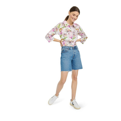 Střih Burda 5887, návod k šití: košilová halenka