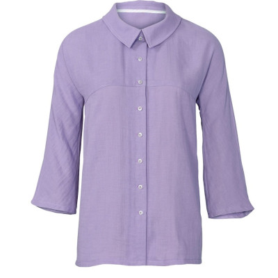 Střih Burda 5887, návod k šití: košilová halenka