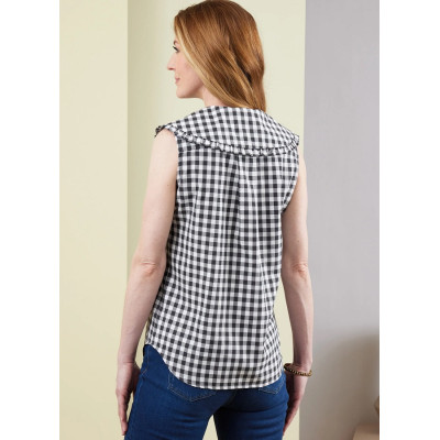 Střih Butterick 6895 halenka, košile