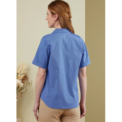 Střih Butterick 6898 volná košile