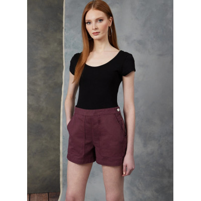 Střih Vogue 1912 volný top a šortky, Rachel Comey