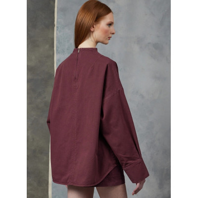 Střih Vogue 1912 volný top a šortky, Rachel Comey