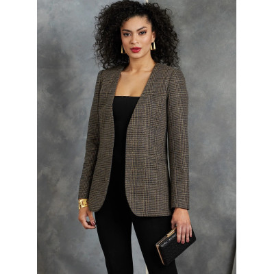 Střih Vogue 1913 blejzr, overal na ramínka