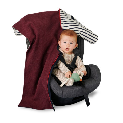 Střih Burda 9233, návod k šití: dětská sada do auta, deka, kapsář